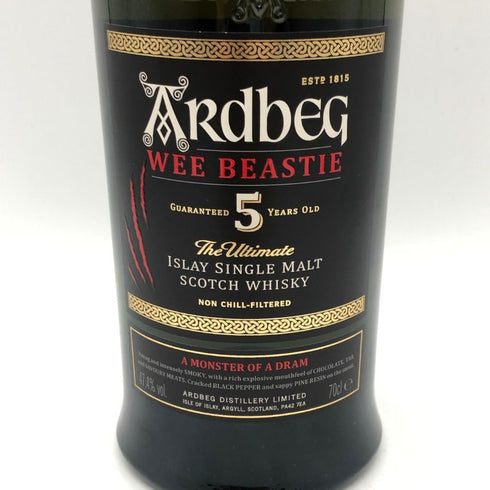 アードベッグ ウィー ビースティー 5年 700ml 47.4% ARDBEG WEE BEASTIE スコッチウイスキー【L1】