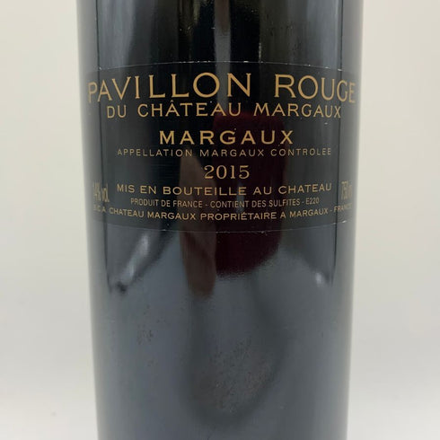 パヴィヨン ルージュ デュ シャトー マルゴー 2015 750ml 14% Pavillon Rouge du Chateau Margaux 【X1】