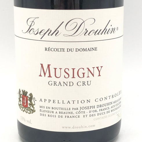 ジョセフ ドルーアン ミュジニー グランクリュ 2008 750ml 13% Joseph Drouhin Musigny Grand Cru 【W4】