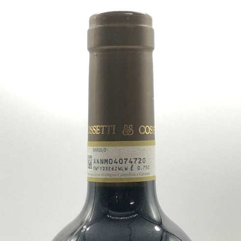 コセッティ バローロ 2010 750ml 14% Cossetti Barol イタリアワイン【J1】