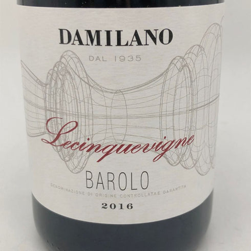 バローロ レチンクエヴィーニェ ダミラノ 2016 14.5% 750ml BAROLO DAMILANO LECINQUEVIGNE イタリアワイン【V4】