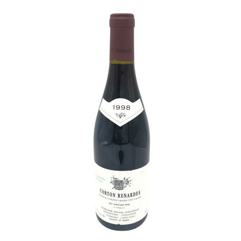 ミシェル ゴヌー コルトン ルナルド グランクリュ 1998 750ml 12.5% Michel Gaunoux Corton Renardes Grand Cru ブルゴーニュワイン【L4】