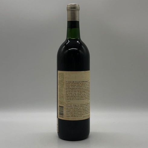 リッジ カルフォルニア ガイザーヴィル 1997 750ml 15% RidgeCalifornia Geyserville カリフォルニアワイン【S2】