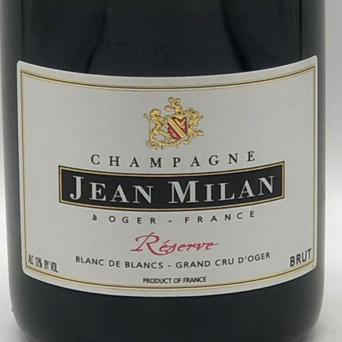 ジャン ミラン ブラン ド ブラン グラン クリュ レゼルヴ 750ml 12% Jean Milan シャンパン【V1】