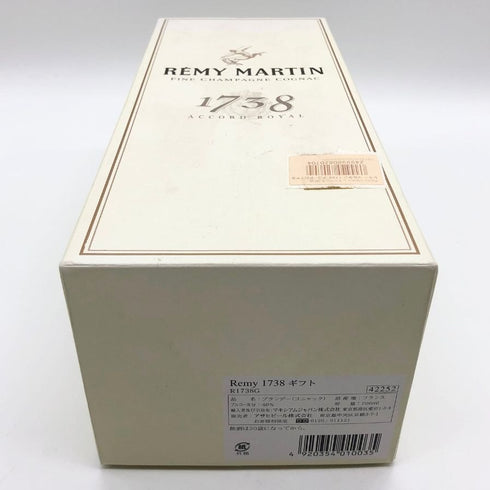 レミーマルタン 1738 アコードロイヤル フィーヌシャンパーニュ 700ml REMY MARTIN ブランデー【E】