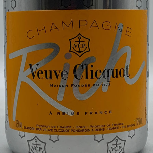 ヴーヴ クリコ イエロー リッチ 750ml 12% Veuve Clicquot Yellow Rich シャンパン【M0】