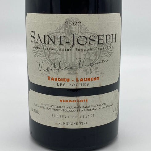タルデュー ローラン サン ジョセフ 2002 750ml 13% TARDIEU LAURENT フランスワイン【D2】