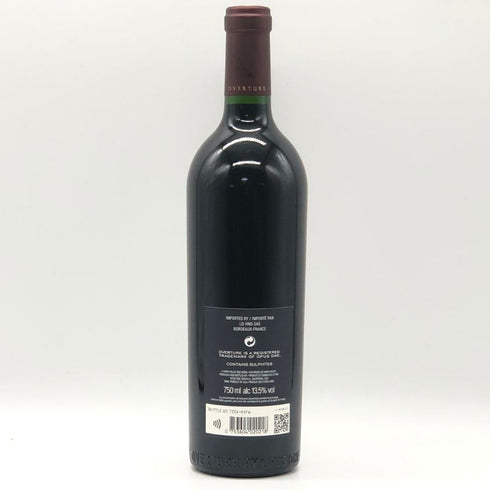 オーバーチュア 2021 750ml 13.5% OVERTURE カリフォルニアワイン【A3】