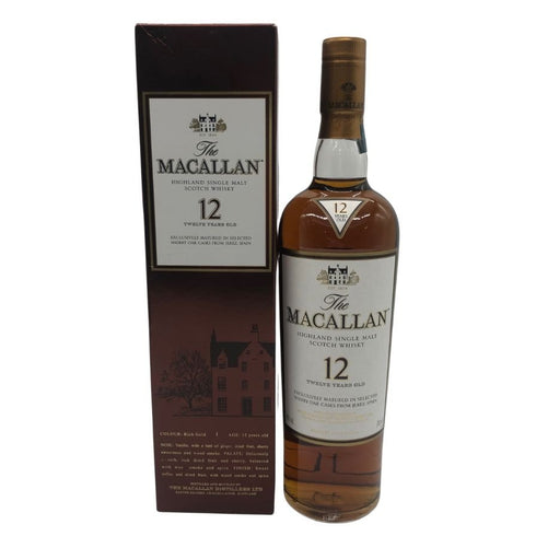 マッカラン 12年 ハイランド シェリーオーク 旧ボトル 700ml 40% MACALLAN HIGHLAND SHERRY OAK スコッチウイスキー【A】