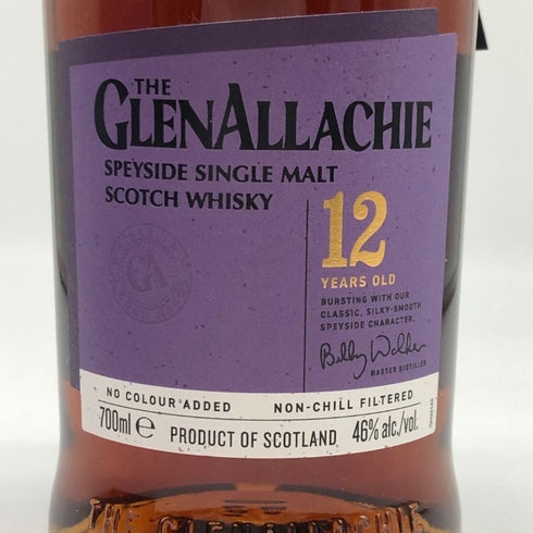 グレンアラヒー 12年 700ml 46% GLENALLACHIE スコッチウイスキー【B1】