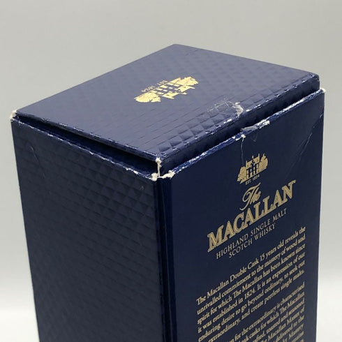 マッカラン 15年 ダブルカスク 700ml 43% The MACALLAN スコッチウイスキー【A3】