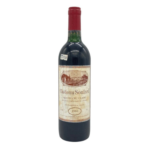 シャトー スータール 1986 750ml 12.5% CHATEAU SOUTARD ボルドーワイン【K1】