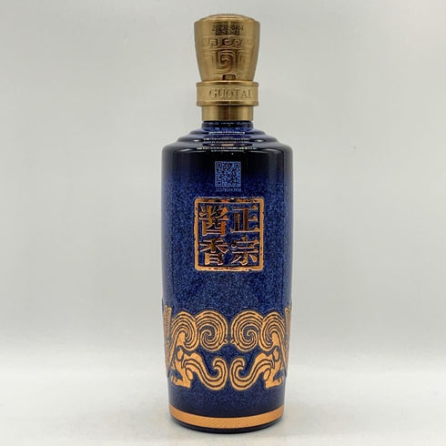 貴州茅台鎮 國台 白酒 15年 500ml 53% 青 陶器ボトル GUOTAI 中国酒1155g【M2】
