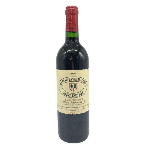 シャトー パヴィ マカン サンテミリオン グラン クリュ 1995 750ml 13% CHATEAU PAVIE MACQUIN SAINT EMILION GRAND CRU 【Y1】