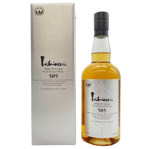 東京都限定◆イチローズモルト 505 モルト&グレーン ワールドブレンデッドウイスキー 700ml 50.5% Ichiro's Malt&Grain 【L2】