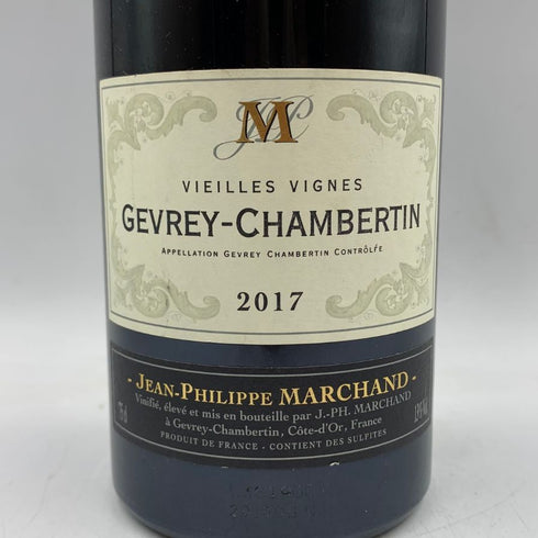 メゾン ジャン フィリップ マルシャン ジュヴレ シャンベルタン 2017 750ml Jean Philippe Marchand Gevrey Chambertin Vieilles ブルゴーニュワイン【V1】