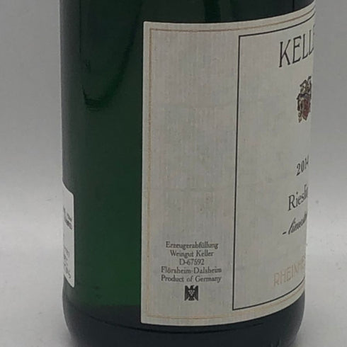 ヴァイングート ケラー 2014 リースリング ライムストーン 750ml 9% Weingut Keller 白ワイン【A0】