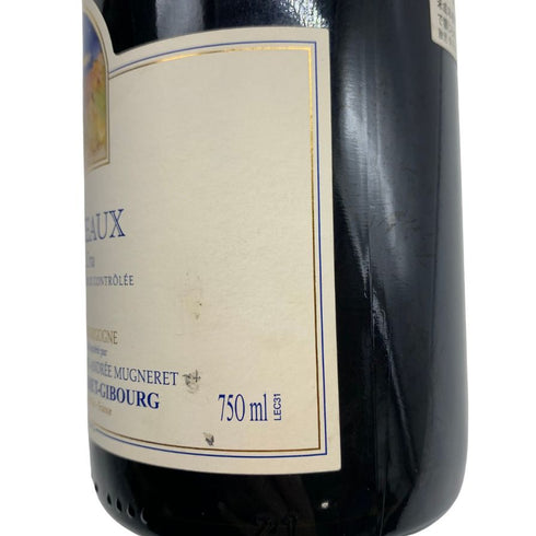 ドメーヌ ミュニュレ ジブール エシェゾー グランクリュ 2007 750ml 13.5% Domaine Mugneret-Gibourg ECHEZEAUX ブルゴーニュワイン【B4】