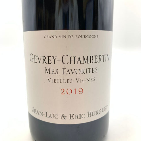 ジャン リュック & エリック ビュルゲ ジュヴレ シャンベルタン メ ファヴォリット 2019 750ml 14.1% Domaine Jean Luc & Eric Burguet Gevrey Chambertin Mes Favorites Vieilles Vignes 【G4】