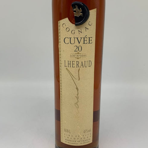 レロー キュヴェ 20年 700ml 43% LHERAUD CUVEE ブランデー【M4】