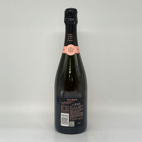 ヴーヴ クリコ ロゼ ローズラベル 750ml 12.5% Veuve Clicquot Rose Label シャンパン【D2】