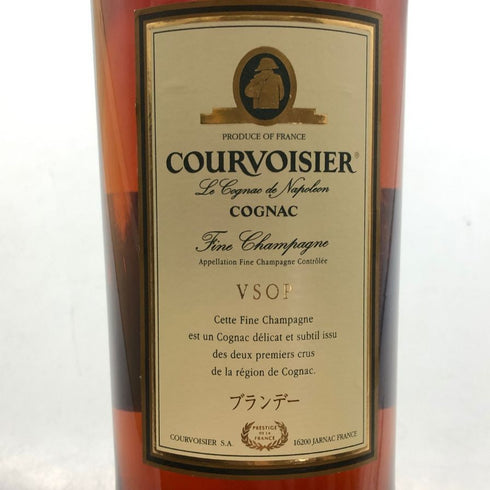 クルボアジェ VSOP ファインシャンパーニュ スリムボトル 700ml 40% COURVOISIER FINE CHAMPAGNE コニャック【M0】