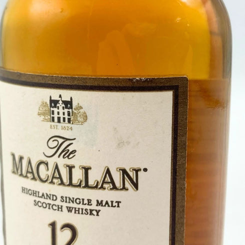 ザ マッカラン 12年 旧ボトル 50ml 40% THE MACALLAN スコッチウイスキー【N4】