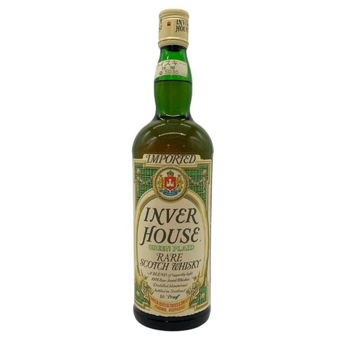 インバー ハウス グリーン プレイド 86Proof 750ml 43% INVER HOUSE 【N】