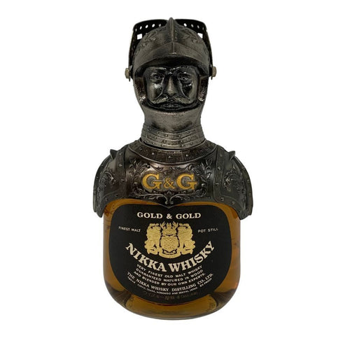 東京都限定◆ニッカ ウイスキー ゴールド&ゴールド 特級 甲冑カバー付 760ml 43% NIKKA WHISKY GOLD&GOLD 【N4】