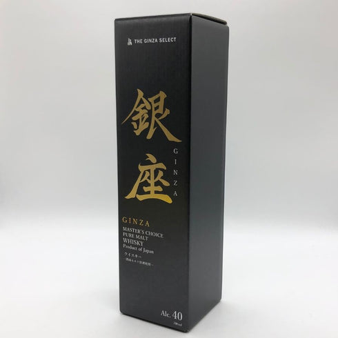 東京都限定◆銀座 マスターズチョイス ピュアモルト 700ml 40% THE GINZA SELECT PURE MALT 【P2】