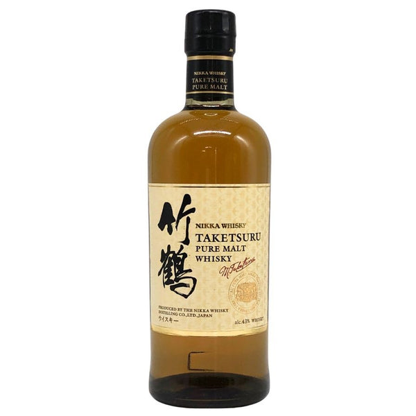 東京都限定◆ニッカ 竹鶴 ピュアモルト 白ラベル 700ml 43% NIKKA 【A3】