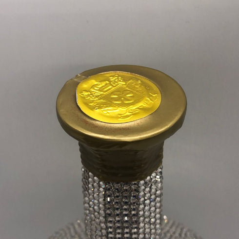 クラウンバイン クリスタルデキャンタ ミシェル ロイヤル スタイル シルバー 600ml 40% CROWNVINE コニャック1658.0g【B1】