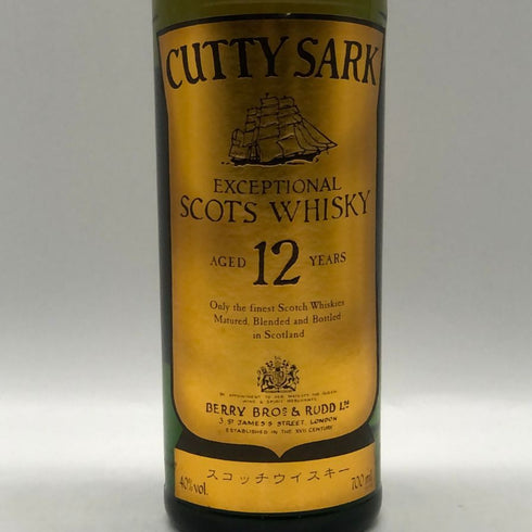 カティサーク 12年 エクセプショナル 700ml 40% CUTTY SARK EXCEPTIONAL スコッチウイスキー【B1】