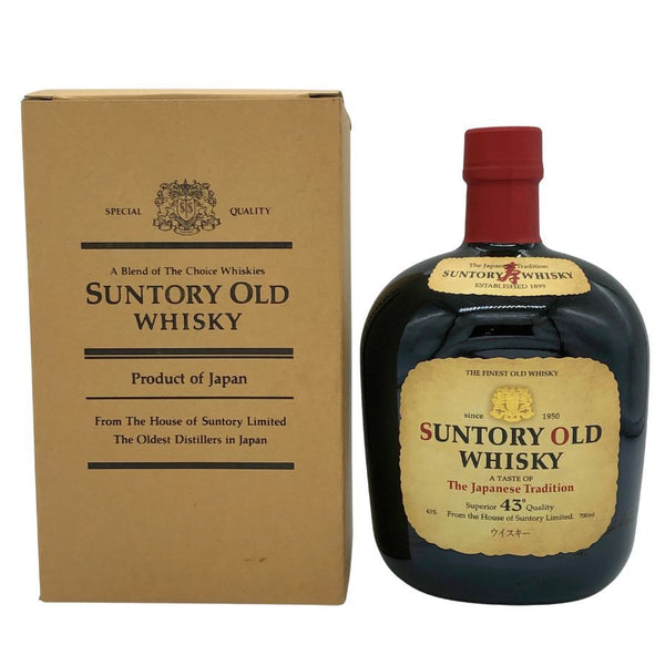 東京都限定◆サントリー ウイスキー オールド 旧ボトル 750ml 43% SUNTORY OLD 【Y0】