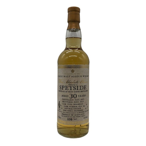 グレンキース 30年 スペイサイド 1993-2023 ザ アブソリュートチョイス 700ml 47.0% GLEN KIETH THE ABSOLUTE CHOICE スコッチウイスキー【T4】