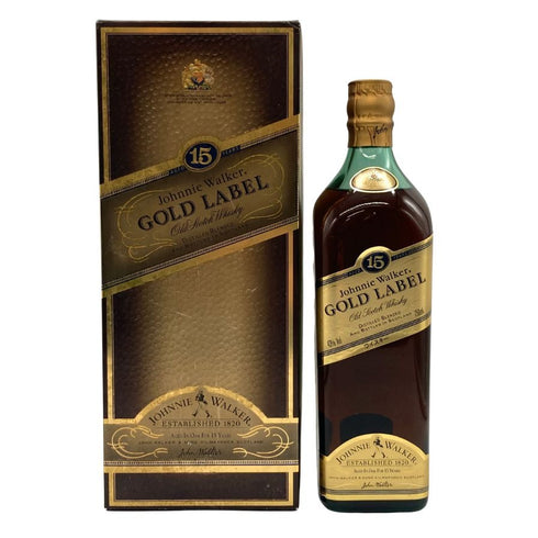 ジョニーウォーカー 15年 ゴールドラベル 750ml Johnnie Walker スコッチウイスキー【X4】
