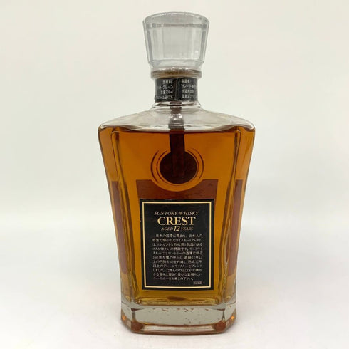 東京都限定◆サントリー クレスト 12年 響マーク 700ml 43% SUNTORY CREST 【B1】