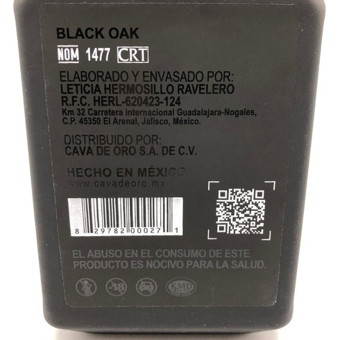 カヴァデオロ ブラックエディション 750ml 40% Cava de Oro テキーラ1692g【E1】