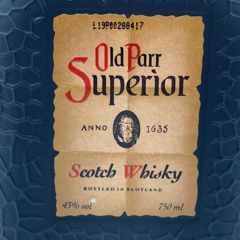 オールド パー スペリオール 750ml 43% Old Parr Superior スコッチウイスキー【G1】