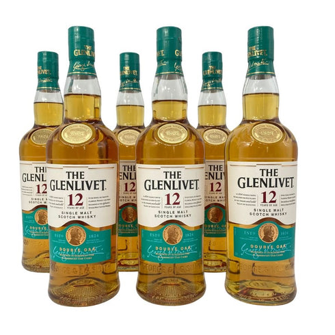 【セット】グレンリベット 12年 700ml 40% THE GLENLIVET 6本セット スコッチウイスキー【C】