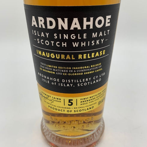 アイラ シングルモルト アードナッホー 5年 700ml 50% ARDNAHOE 【S4】