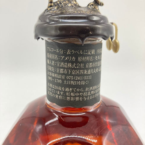 ブラントン シングルバレル ブラックラベル 2023 750ml 40% Blanton's SINGLE BARREL BLACK LABEL バーボン【J】