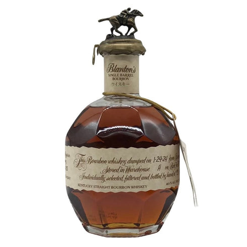 ブラントン シングルバレル 2024 750ml 46.5% Blanton's SINGLE BARREL バーボン【O4】