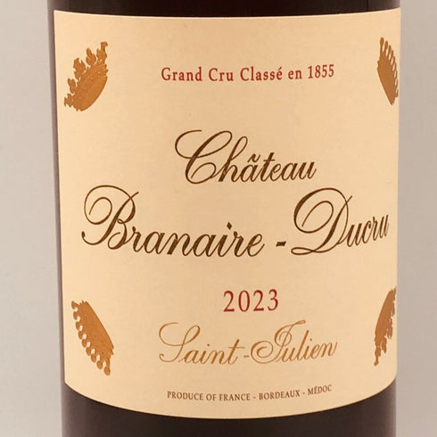 シャトー ブラネール デュクリュ 2023 750ml 13% Chateau BRANAIRE DUCRU ボルドーワイン【N2】