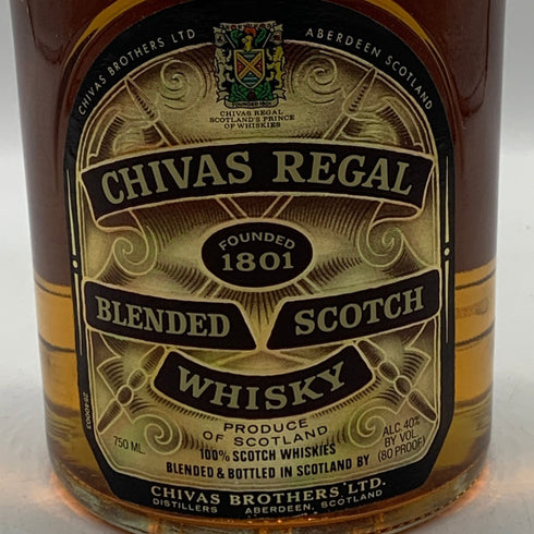 シーバス リーガル 12年 1801 750ml 43% Chivas Regal スコッチウイスキー【S4】