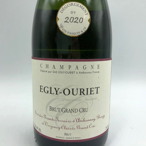 エグリ ウーリエ ブリュット グラン クリュ 2020 12.5% 750ml EGLY OURIET BRUT GRAND CRU 白ワイン【O2】