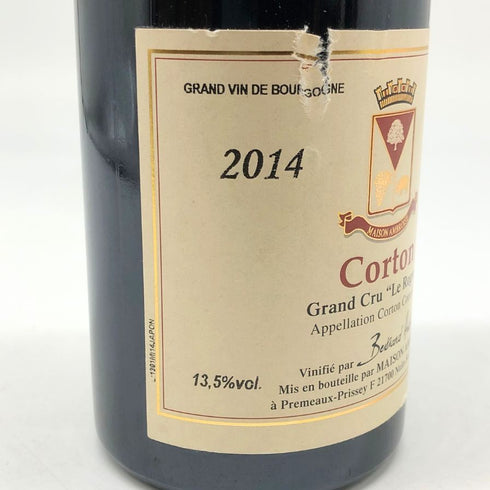 ベルトラン アンブロワーズ コルトン グラン クリュ ル ロニェ 2014 750ml 13.5% Bertrand Ambroise Corton Le Rognet Grand Cru Le Rognet ブルゴーニュワイン【C1】