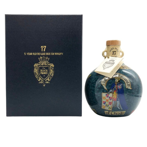 ブラックプリンス 17年 陶器ボトル 750ml 43% THE BLACK PRINCE スコッチウイスキー【U】