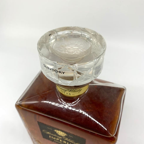 東京都限定◆サントリー ウイスキー インペリアル カガミクリスタル クリアキャップ 600ml 43% SUNTORY IMPERIAL 【U4】