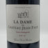 ラ ダム シャトー ジャン フォー 2012 750ml 13.5% La Dame de Chateau Jean Faux ボルドーワイン【F2】